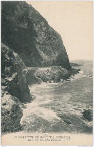 ALGÉRIE - Corniche de BOUGIE à DJIDJELLI - Dans les Grandes Falaises