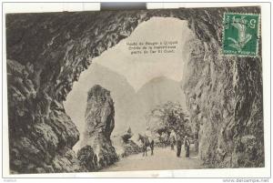 Algérie Djidjelli - route de Bougie à Djidjelli - grotte de Dar El Oued 1908