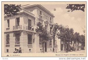 Banque De l'Algerie Et l'Hotel Du Littoral, Djidjelli, Algeria, Africa, 1910-1920s