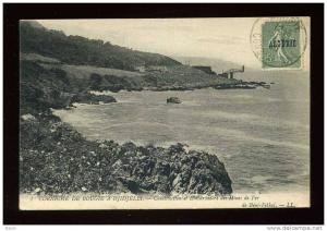 ALGERIE - CORNICHE DE BOUGIE A DJIDJELLI - CONSTRUCTION ET EMBARCADERE DES MINES DE FER