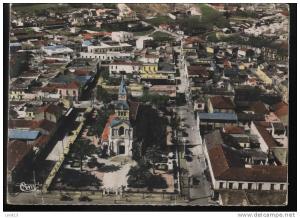 ALGERIE....CONSTANTINE  DJIDJELLI....VUE D AVION..........ECRITE..  ‹(•¿  •)›