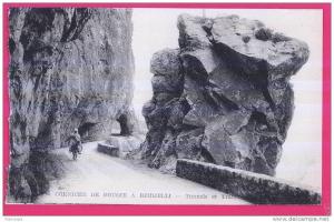 1552 - ALGERIE -  Corniche de Bougie à DJIDJELLI - Tunnels et Tranchées