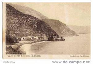 Route de bougie a djidjelli la baie de dar el oued