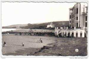 Carte postale  Afrique Algérie Djidjelli le casino et la plage trés beau plan