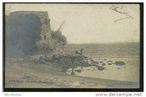 ALGERIE DJIDJELLI /            CARTE PHOTO - La petite plage         /