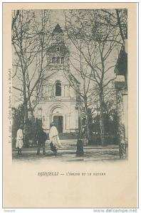 Djidjelli  L Eglise et le Square  FA 5606 Cliché Bachelet