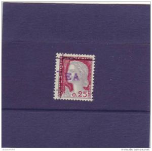 N° 1263 - 0,25F Marianne de DECARIS - surcharge locale CONSTANTINE en usage à DJIDJELLI -