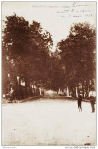 ALGERIE - DJIDJELLI - L´AVENUE (avant le cyclone du 17 aout 1927)