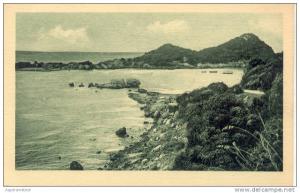 CORNICHE BOUGIE A DJIDJELLI BAIE DE MANSOURIAH CPA EDITUER SPGA NR. 10/36 CIRCA 1920 DOS DIVISE TBE RARE UNCIRCULATED