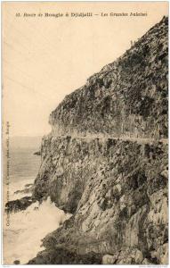 ALGERIE route de Bougie à Djidjelli - Les Grandes Falaises