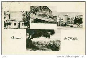 CP.   ALGERIE.   DJIDJELLI.  MULTIVUES