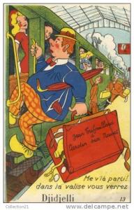 DJIDJELLI ... CARTE A SYSTEME ... DEPLIANT