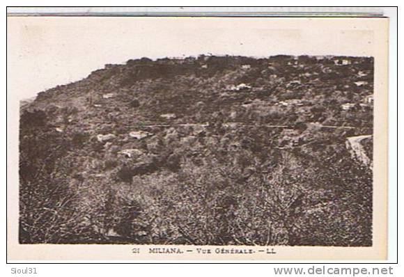 MILIANA - VUE  GENERALE       TTBE