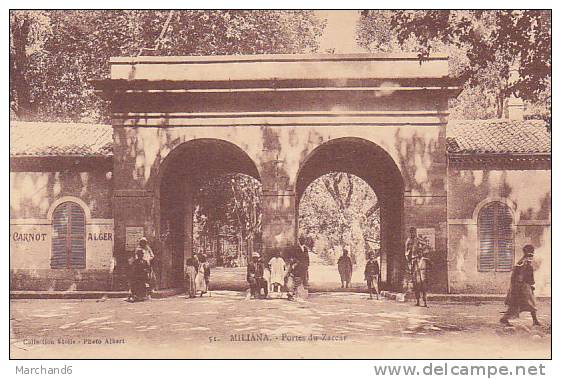 ALGERIE.MILIANA.PORTES DU ZACCAR