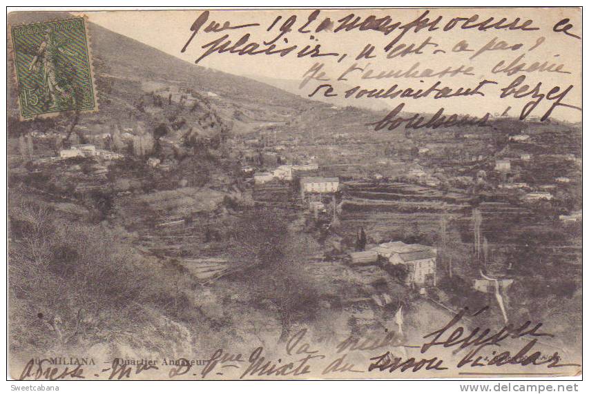 Miliana quartier  anasseur