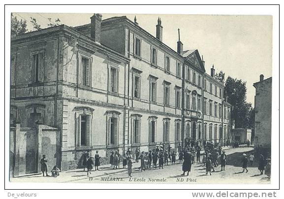Algérie. Miliana. l'Ecole Normale