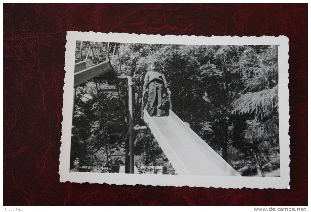 MILIANA JARDIN PUBLIC SUR LE TOBOGAN ANCIENNE PHOTOGRAPHIE ALGERIE EX COLONIE FRANCAISE