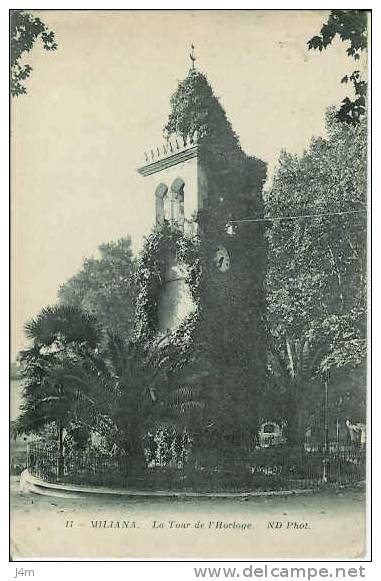 ALGERIE... MILIANA La Tour de l´Horloge