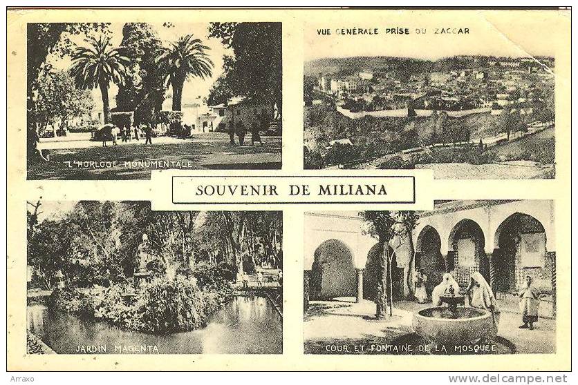 Miliana - Souvenir
