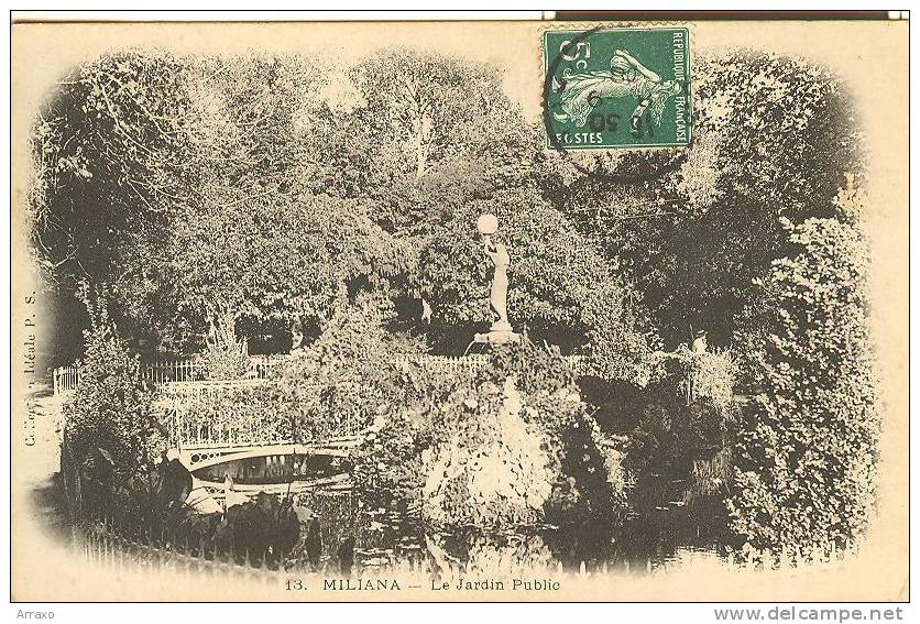 Miliana - Le Jardin Public