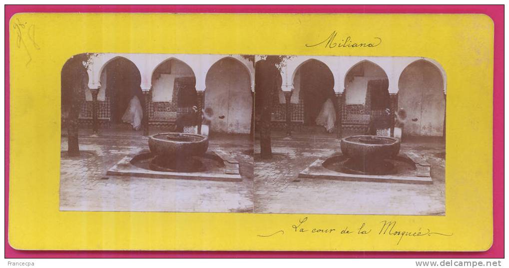 ALGERIE- 020 -  MILIANA - La Cour de la Mosquée