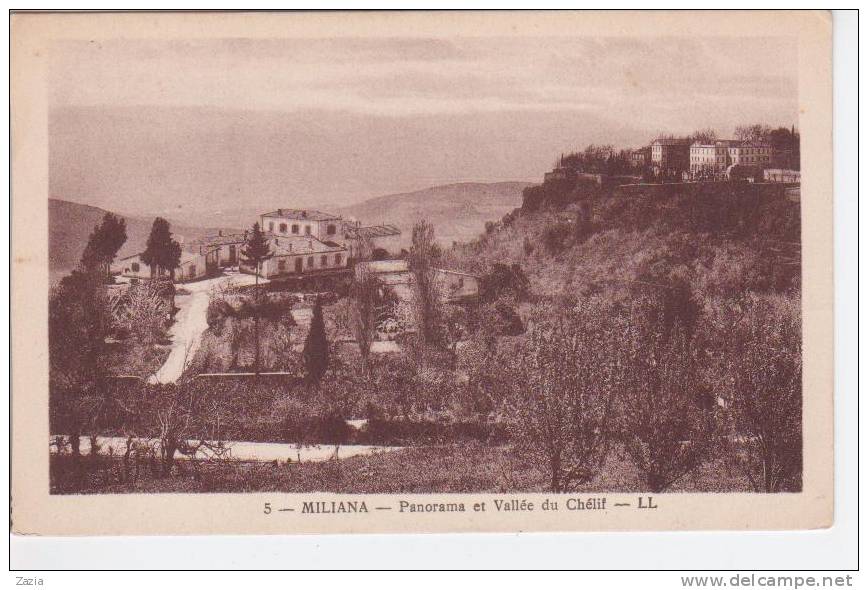 ALG.057/ MILIANA - Panorama et vallée du Chélif