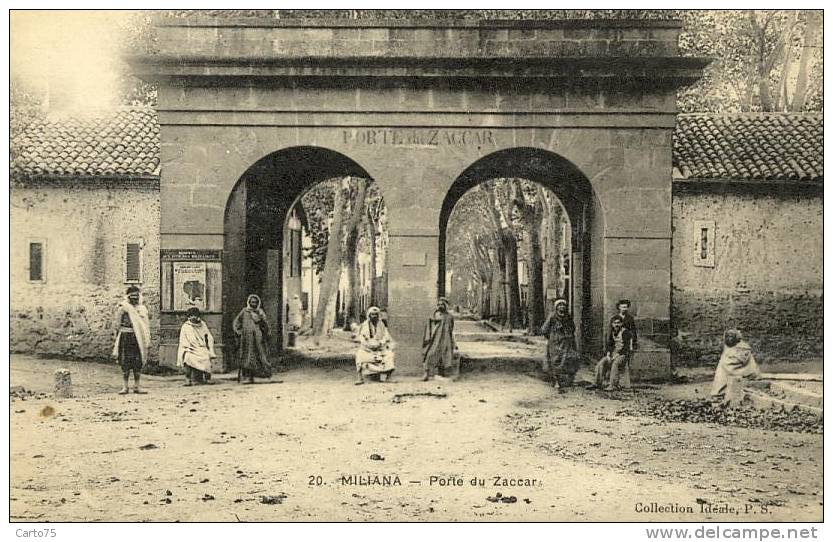 ALGERIE - MILIANA - Porte du Zaccar