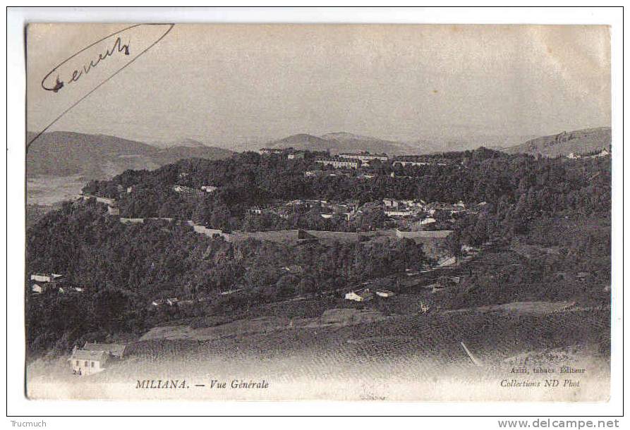 C1641 - MILIANA - Vue générale