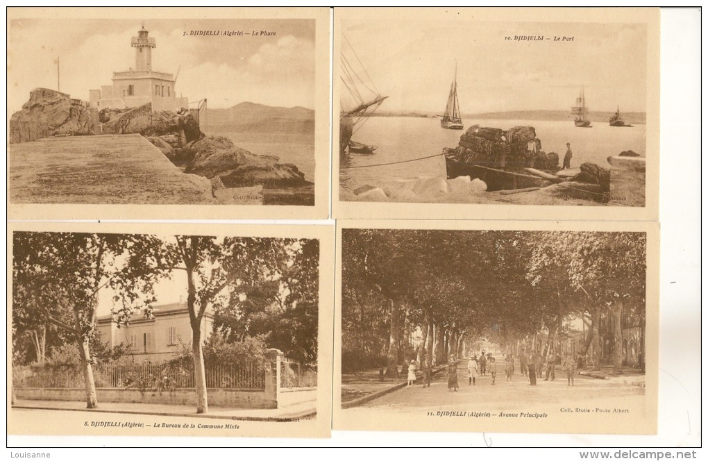 13 / 5 / 170  _ 4  CP  DE  DJIDJELLI  ( algérie )