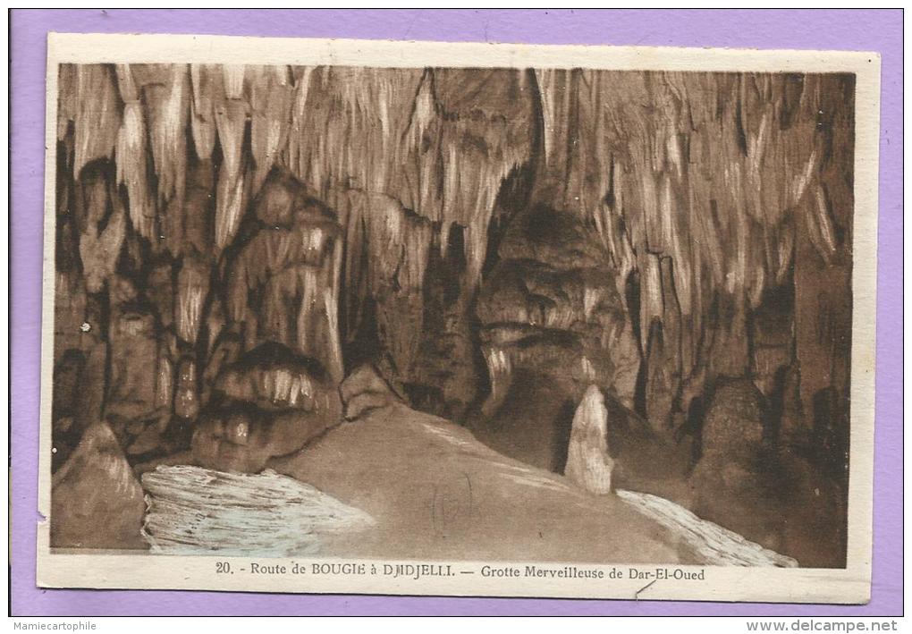 Algérie - Route de Bougie à Djidjelli - Grotte Merveilleuse de Dar-El-Doued