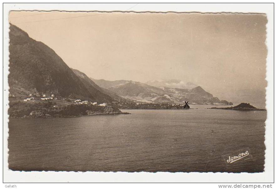 BOUGIE-La Corniche à Djidjelli-La Baie de Mansouriah