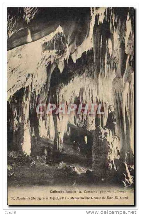 CPA Route de Bougie a Djidjelli Merveilleuse Grotte de Dar El Oued