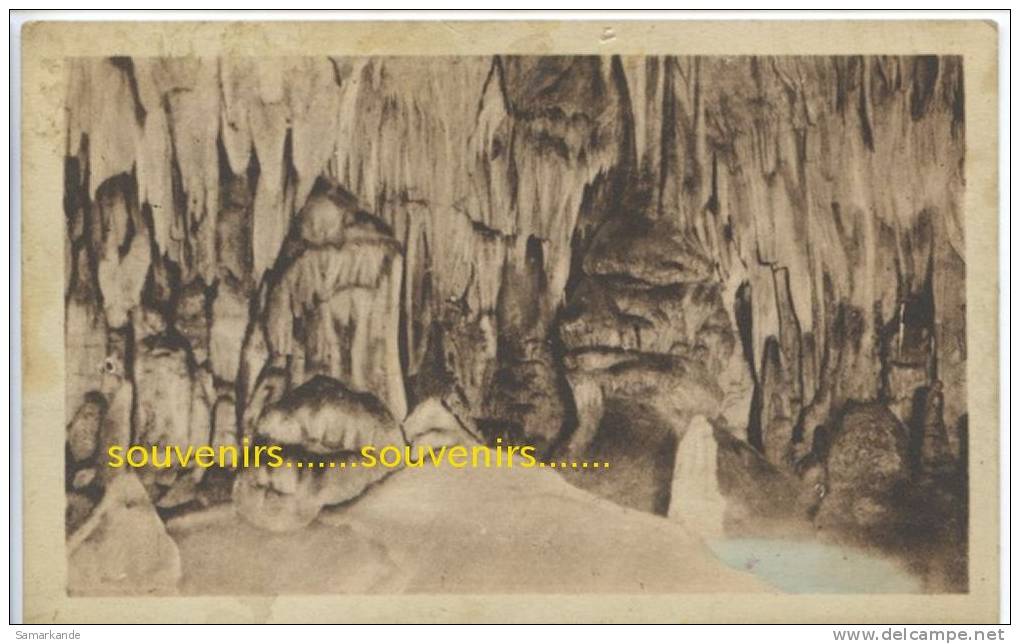 CPA  ALGERIE  route de BOUGIE à DJIDJELLI  Grotte merveilleuse de DAR EL OUED