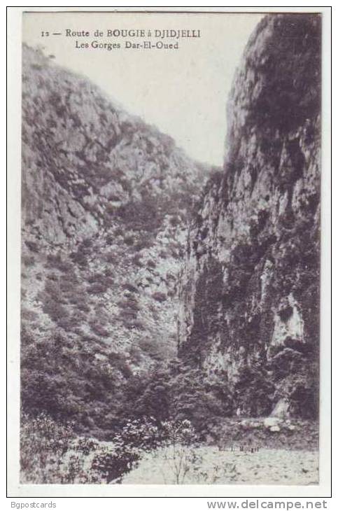 Route de Bougie a Djidjelli