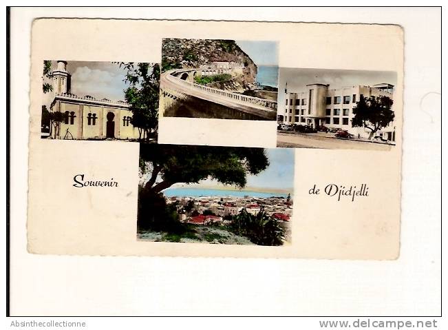 MAROC - DJIDJELLI  grade mosquée pont dar el oued casino vue générale