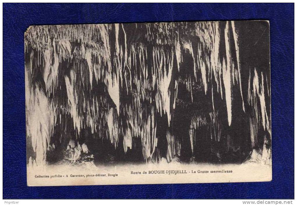 ALGERIE / ALGERIEN        Route de Bougie Djidjelli La Grotte merveilleuse      see 3.- Photo