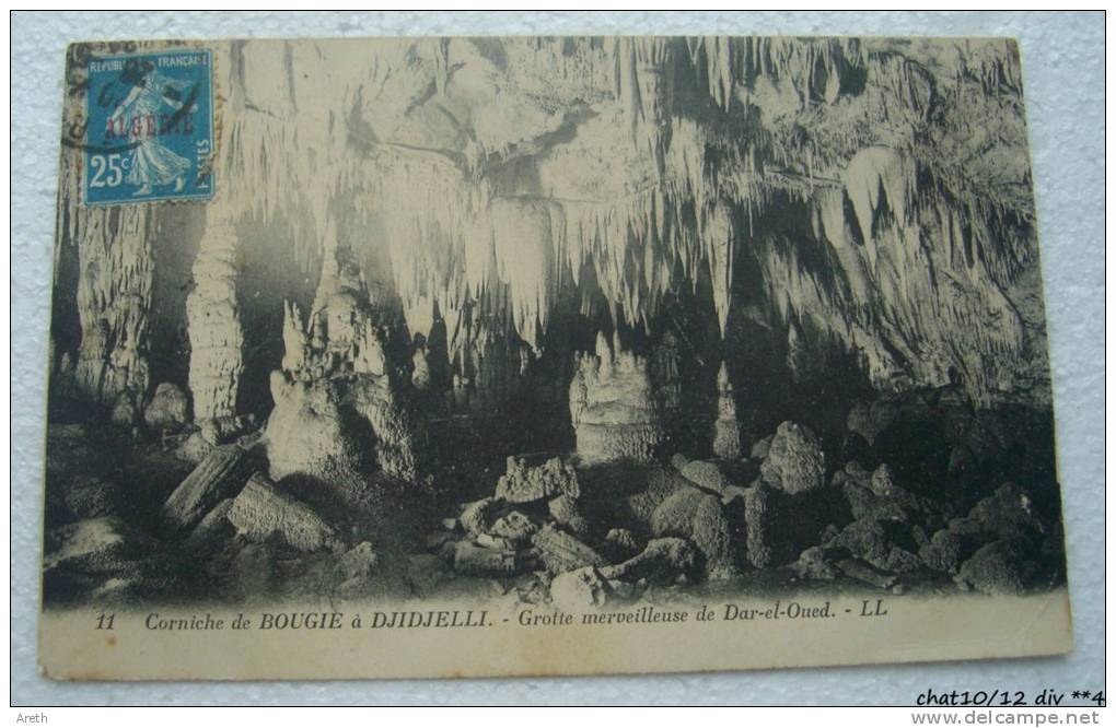 Corniche de BOUGIE à DJIDJELLI , Grotte Merveilleuse de DAR-EL-OUED