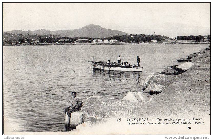 18 - Djidjelli - Vue générale prise du Phare