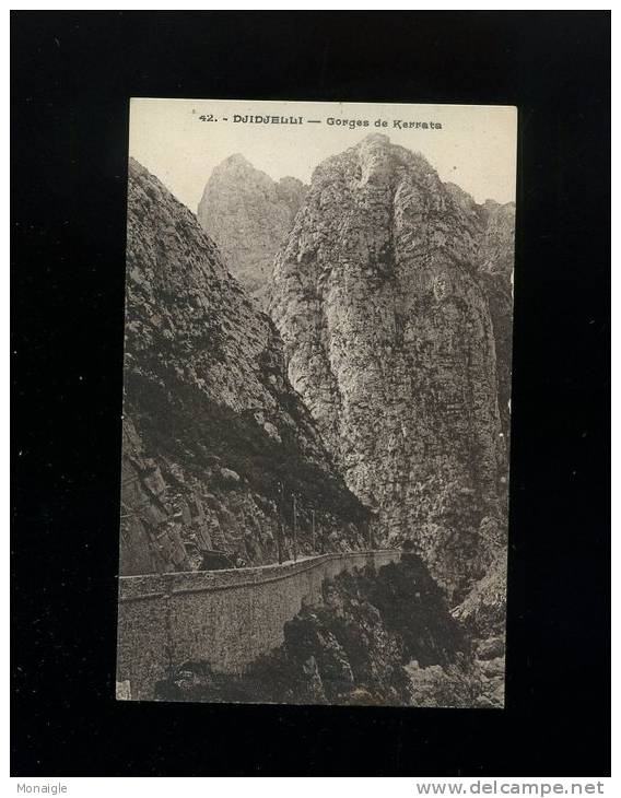 ALGERIE DJIDJELLI GORGES DE KERRATA