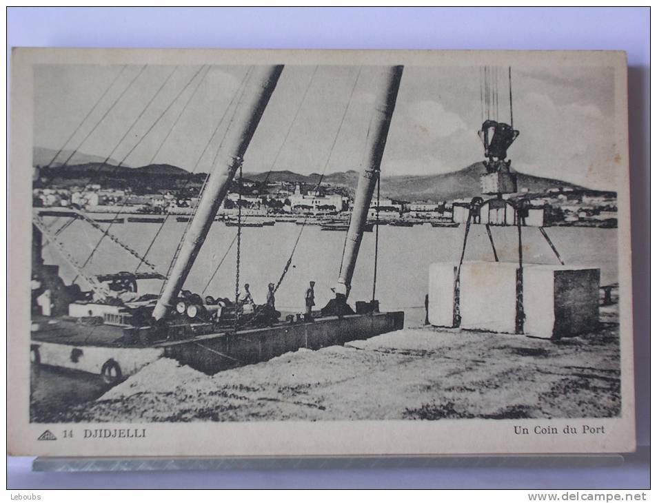 DJIDJELLI (ALGERIE) - UN COIN DU PORT