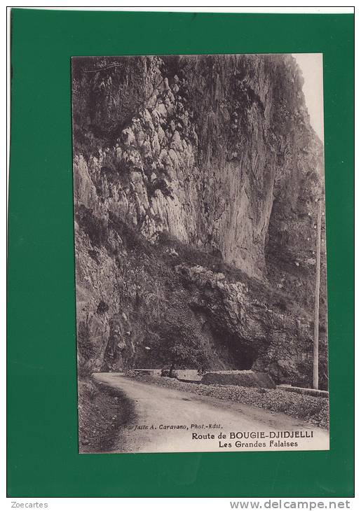 N476/   ROUTE DE BOUGIE DJIDJELLI  grandes falaises   TrèsTrèsBon état  7