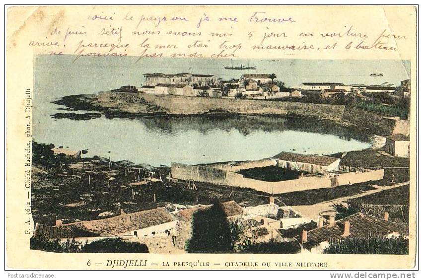Djidjelli - La Presqu'ile - Citadelle ou Ville Militaire