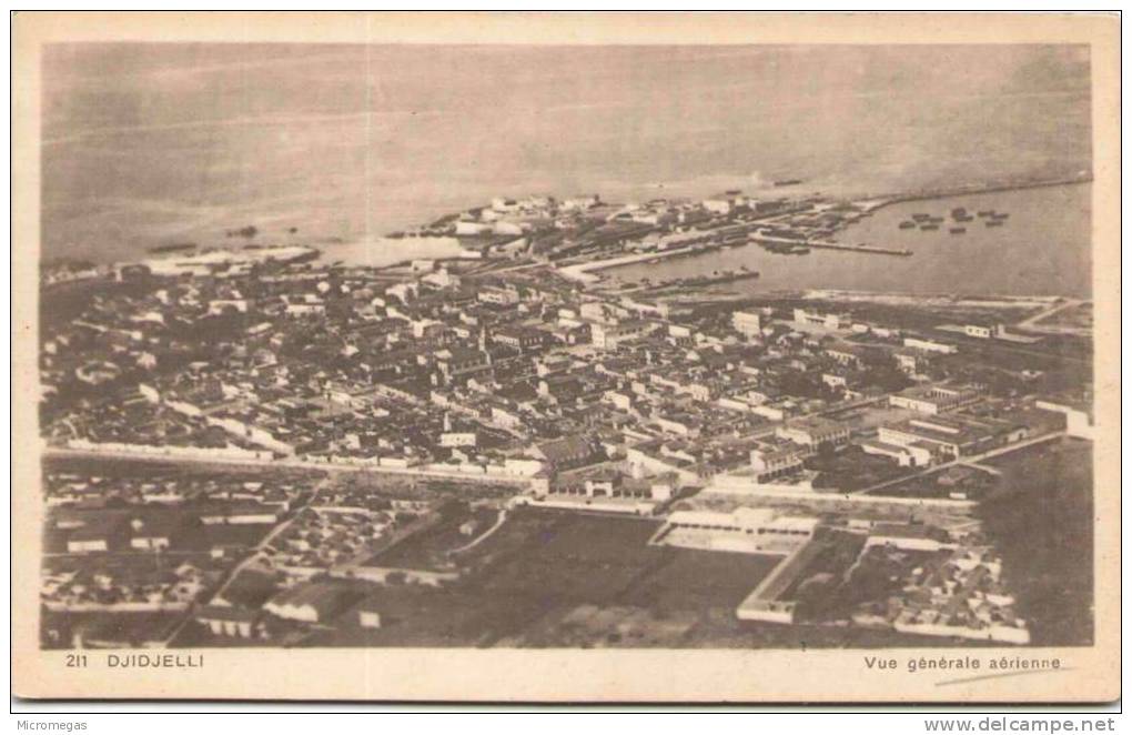 DJIDJELLI - Vue générale aérienne