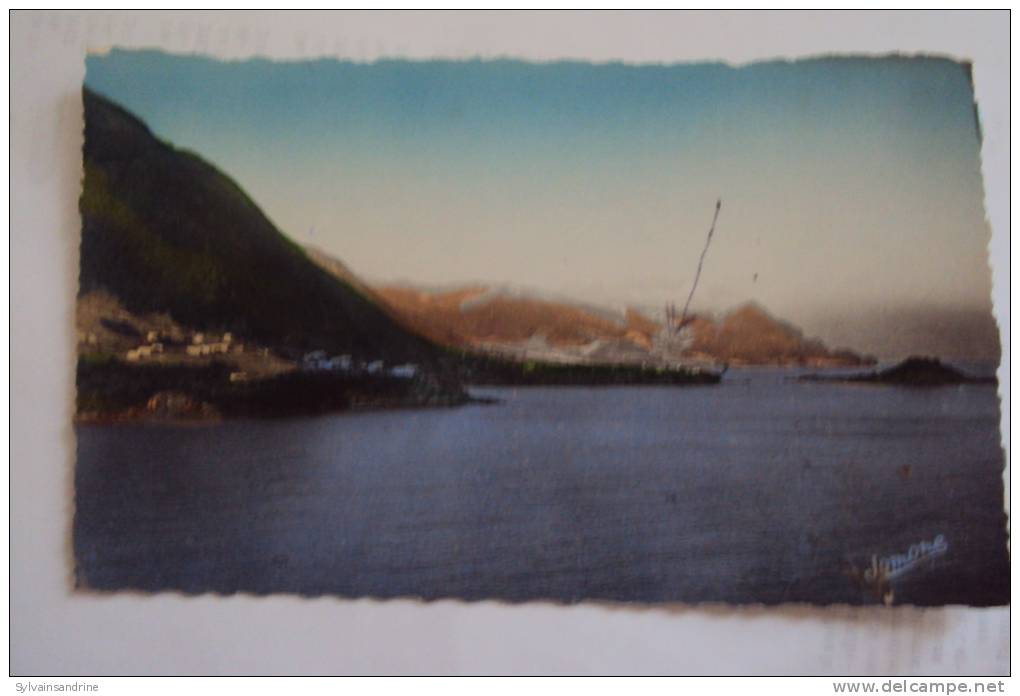 ALGERIE  la corniche de BOUGIE à DJIDJELLI la baie de MANSOURIAH