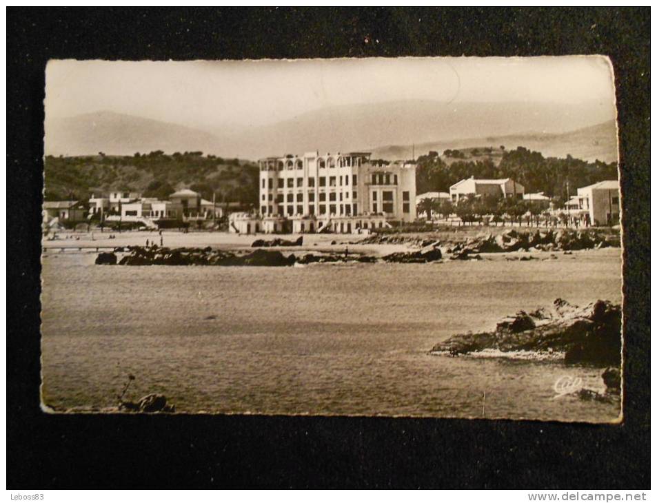 DJIDJELLI -- LA PLAGE ET LE CASINO 1958