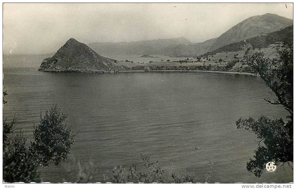 ALGERIE - LA CORNICHE DE BOUGIE A DJIDJELLI