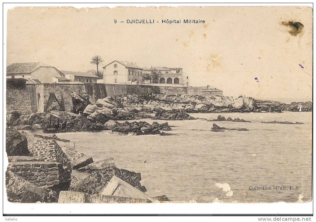 djidjelli  hopital militaire cpa no 9