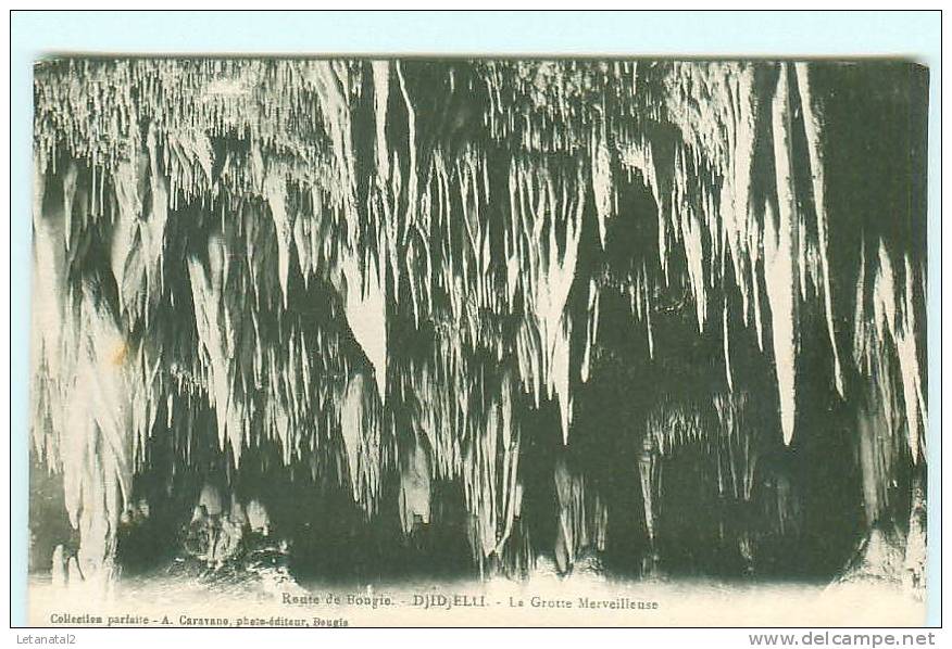 Route de Bougie , DJIDJELLI  La Grotte Merveilleuse