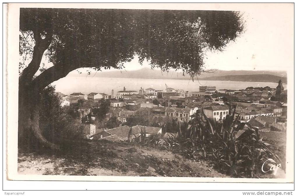 algérie   DJIDJELLI    vue  1950