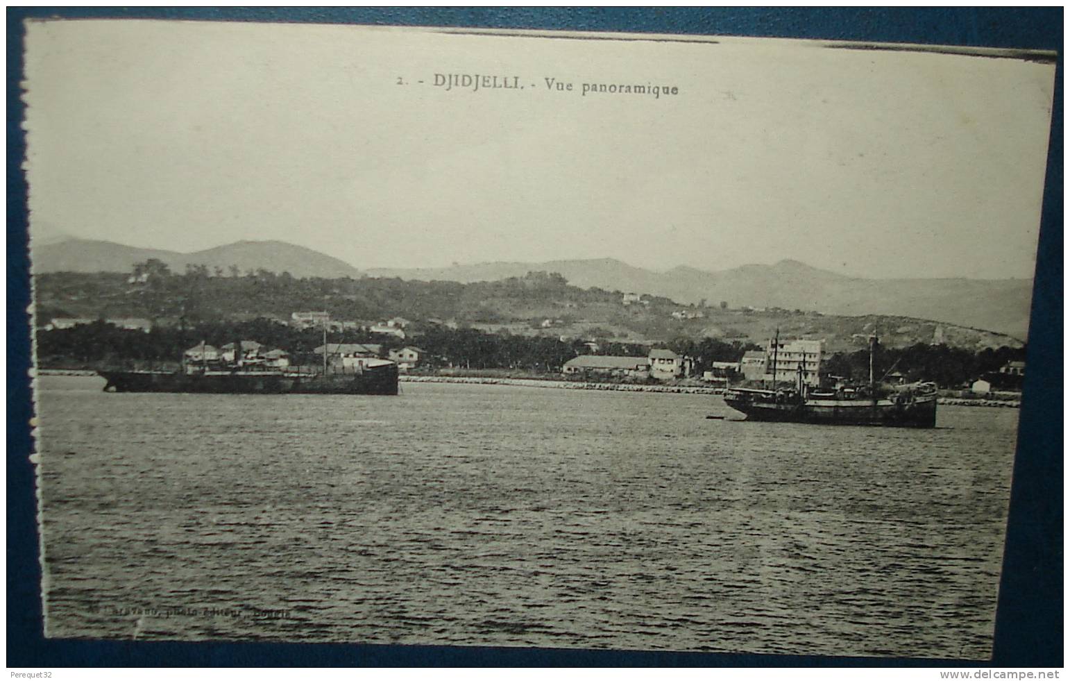 DJIDJELLI.Vue Panoramique.Cpa (carnet),voyagé,be